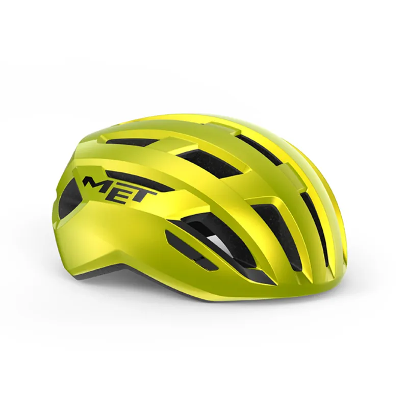 MET Vinci MIPS Helmet in Lime Yellow
